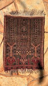 Tapete Tribal Baluch de Oração